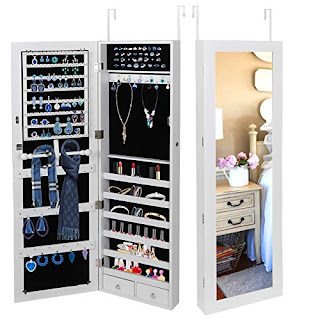 The Best Super Deal Jewelry Armoire Lockable Jewelry