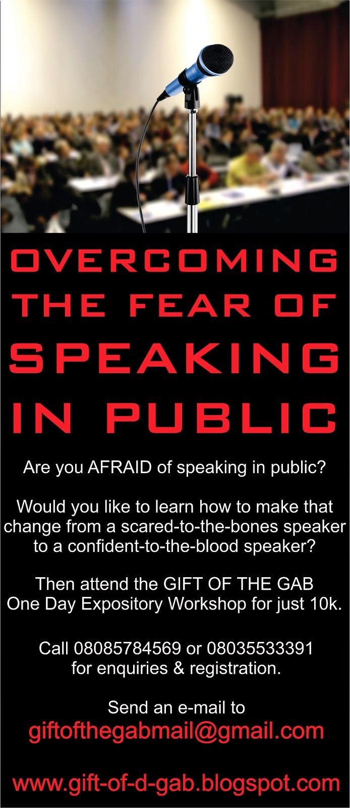 overcoming PUBLIC SPEAKING FEAR