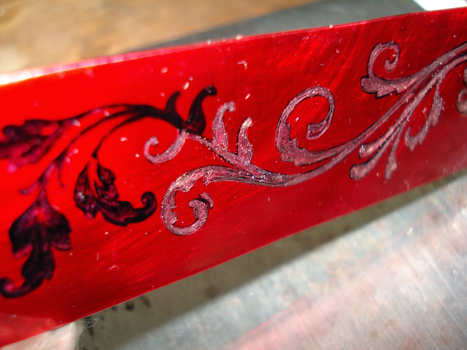 My stuff, my life Reverse Sharpie Resist Metal Etching tutorial...