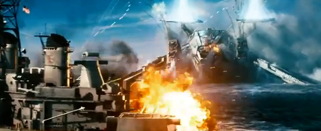 Battleship 2012 movie trailer impressions sci-fi film trailer review cmaquest alien invasion naval warfare