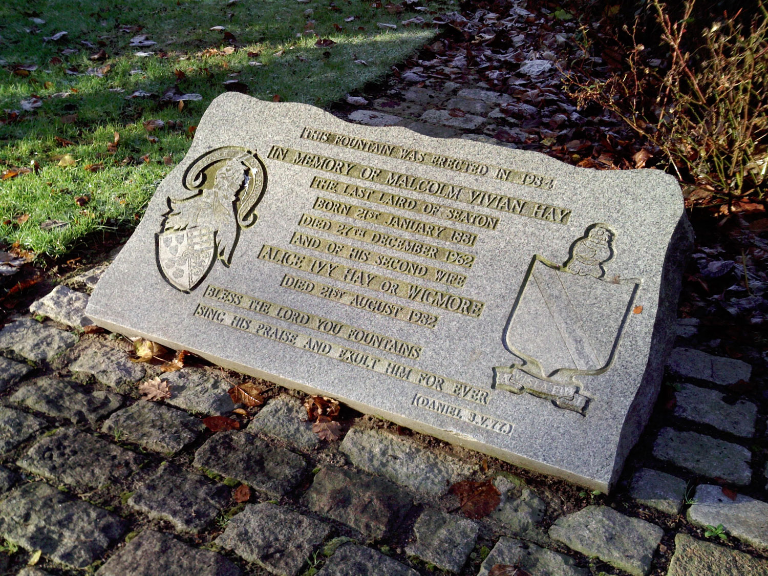 Guide to Seaton Seaton House and Lord hays