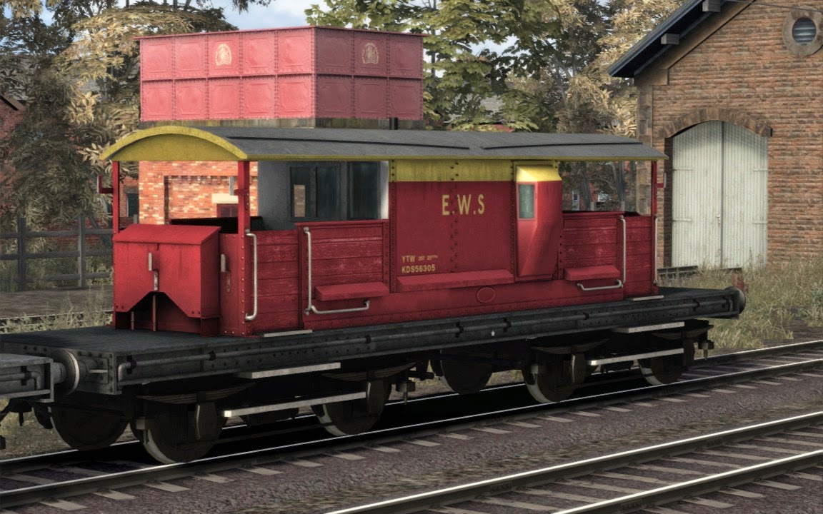 DPSimulation Queen Mary Brake Van Repaint Pack Released