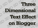 3d-text-effect-blogger 3d-text-effect-blogger