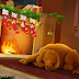 Wallpapers de Navidad - Feliz Navidad - Perro en la casa en navidad