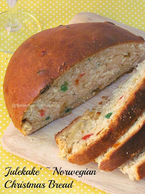 Eggless Julekake Norwegian Christmas Bread For Baking Eggless