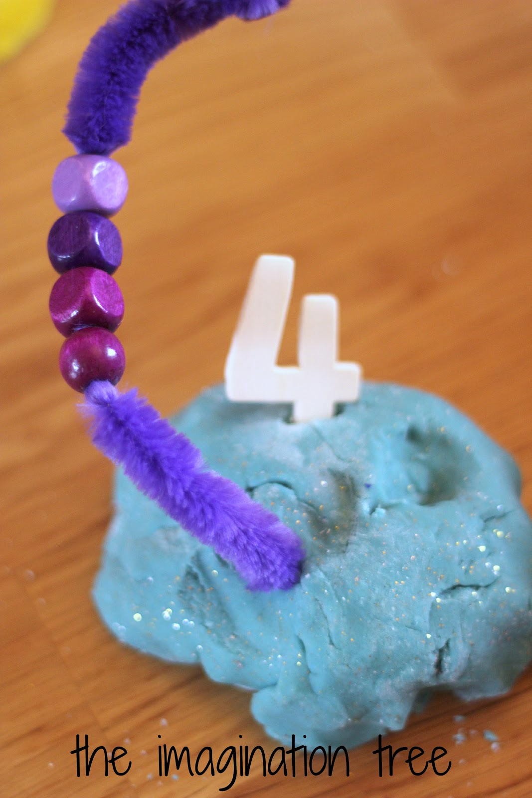 Counting with Beads and Pipe Cleaners Maths Activity The Imagination Tree