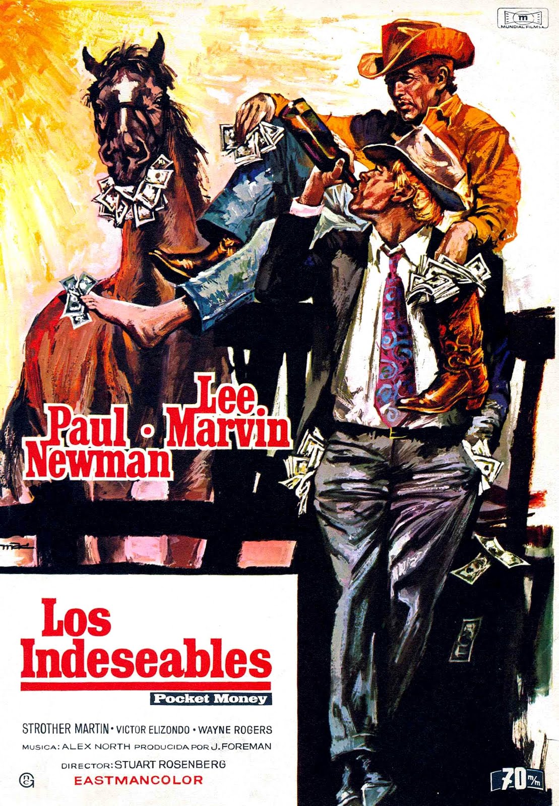 Les indésirables (1971) Stuart Rosenberg - Pocket money (26.04.1971 / 1971)