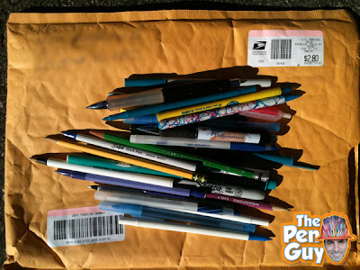 Recycled Pen Donation for the Pen Guy