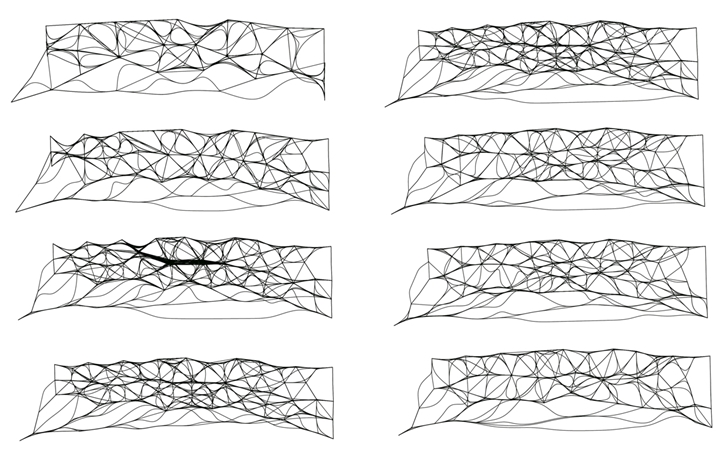 3D Printed Building Path optimization model integrated into the site