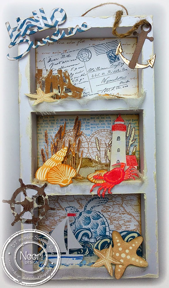 Susanne Rose Designs Nautical Shadow Box