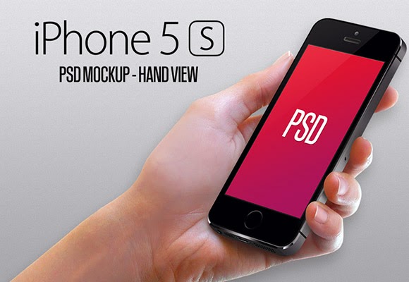 iPhone5S Hand View iPhone5S Hand View
