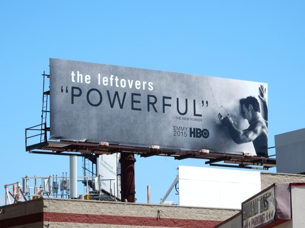 The Leftovers Powerful 2015 Emmy billboard The Leftovers Powerful 2015 Emmy billboard