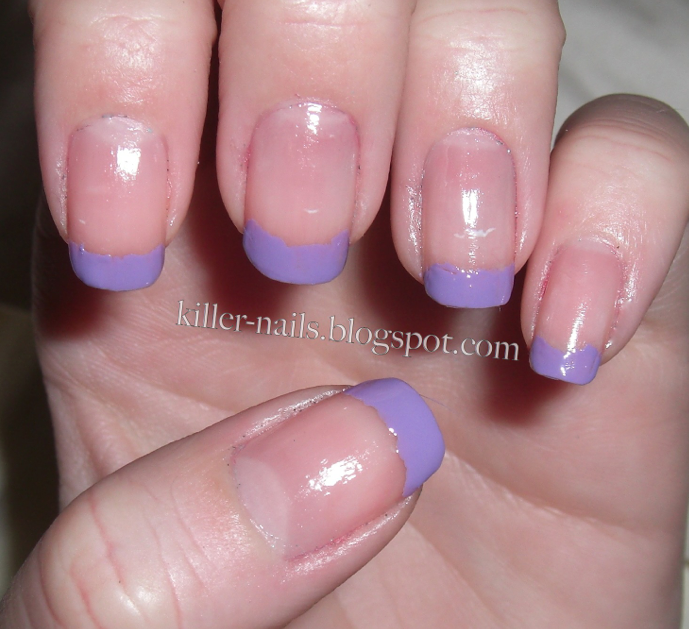 Killer Nails: Glittery French Manicure