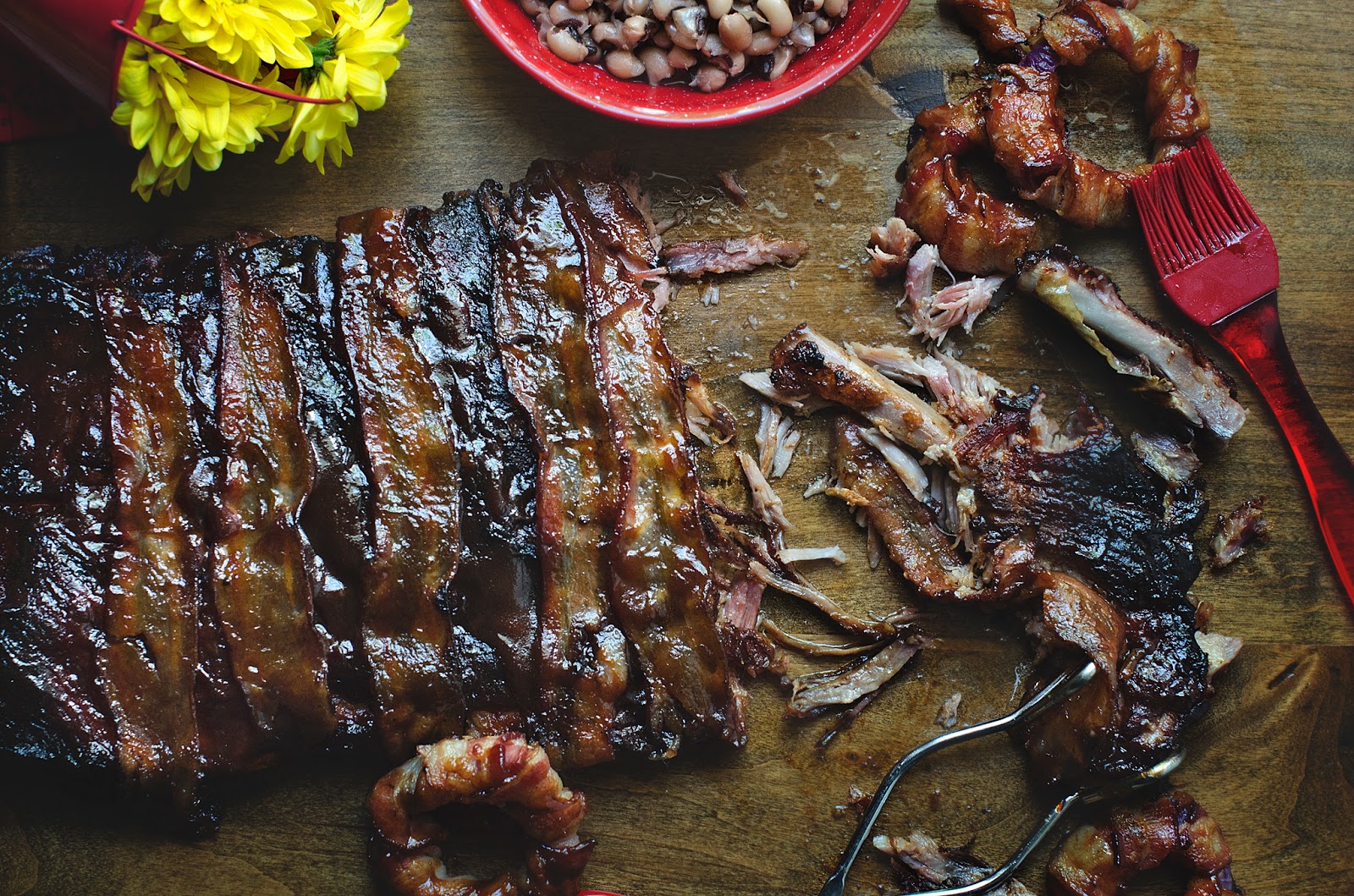 Bacon Wrapped Ribs divian l conner