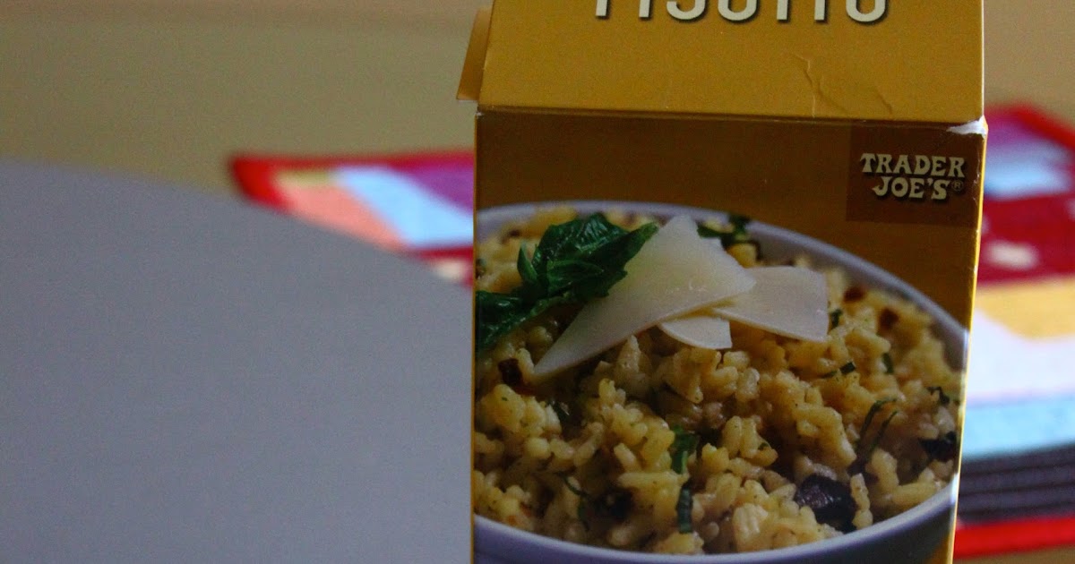 Simply June Trader Joe's Mushroom and Herb Risotto