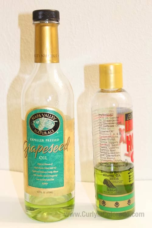 www.curlyincolorado.com grapeseed oil for natural hair