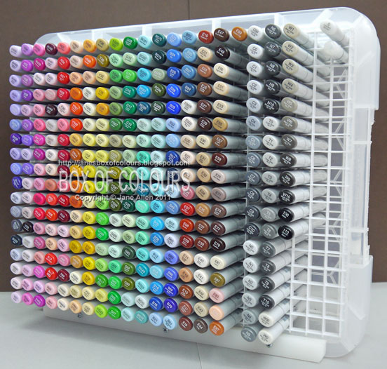 Jane's Box of Colours Copic Storage
