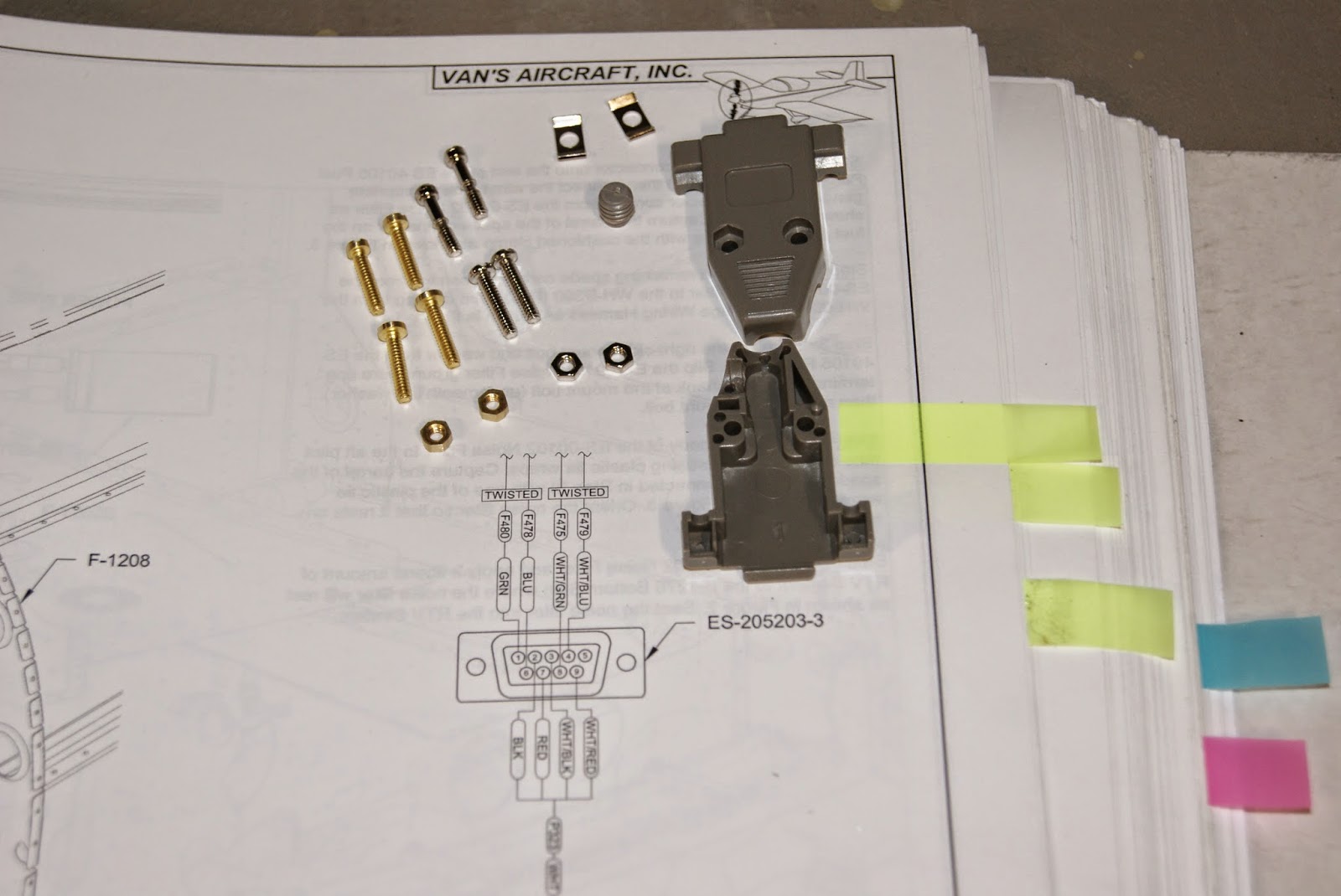 wiring questions ACK E04 ELT Van