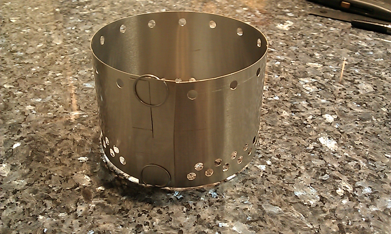 DIY Windscreen for My Trangia/Svea Camp Primitive Out There, Somewhere