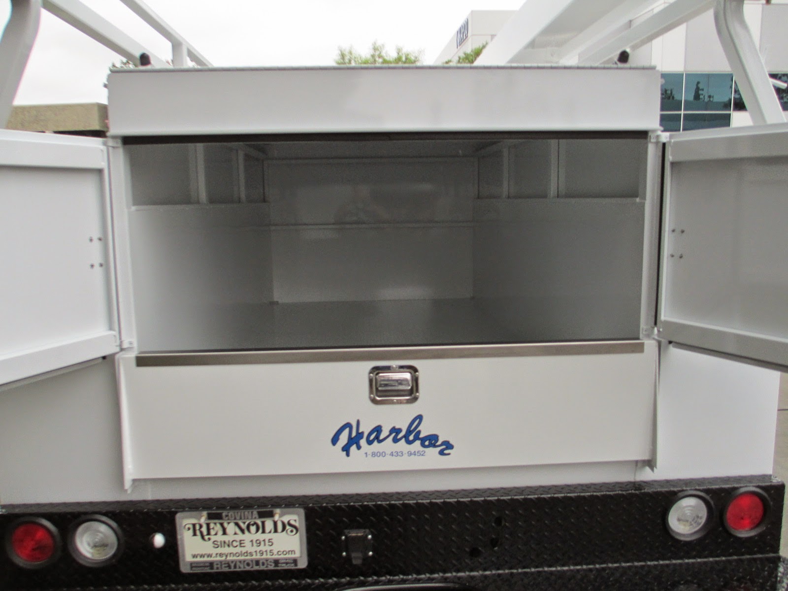 3Piece Raised Cargo Bed Enclosure On New GMC Chassis Harbor