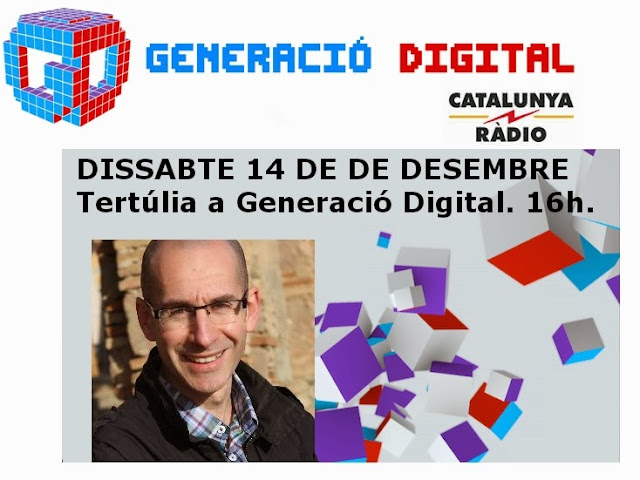 Francesc Buxeda a Generació Digital - Catalunya Ràdio
