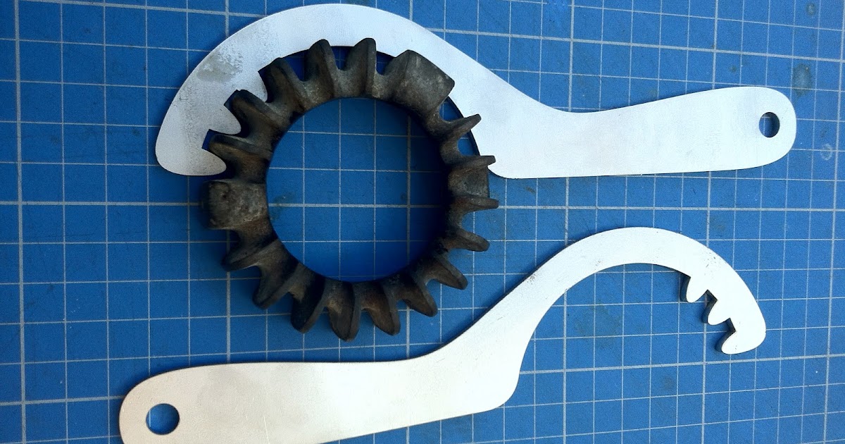 vintagechop panther m100 m120 exhaust spanner