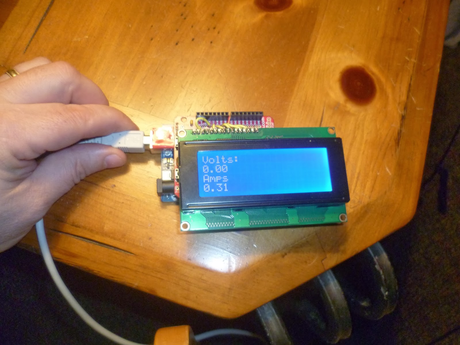 Arduino Your Home & Environment Volt Amp Watt Hour Meter Shield