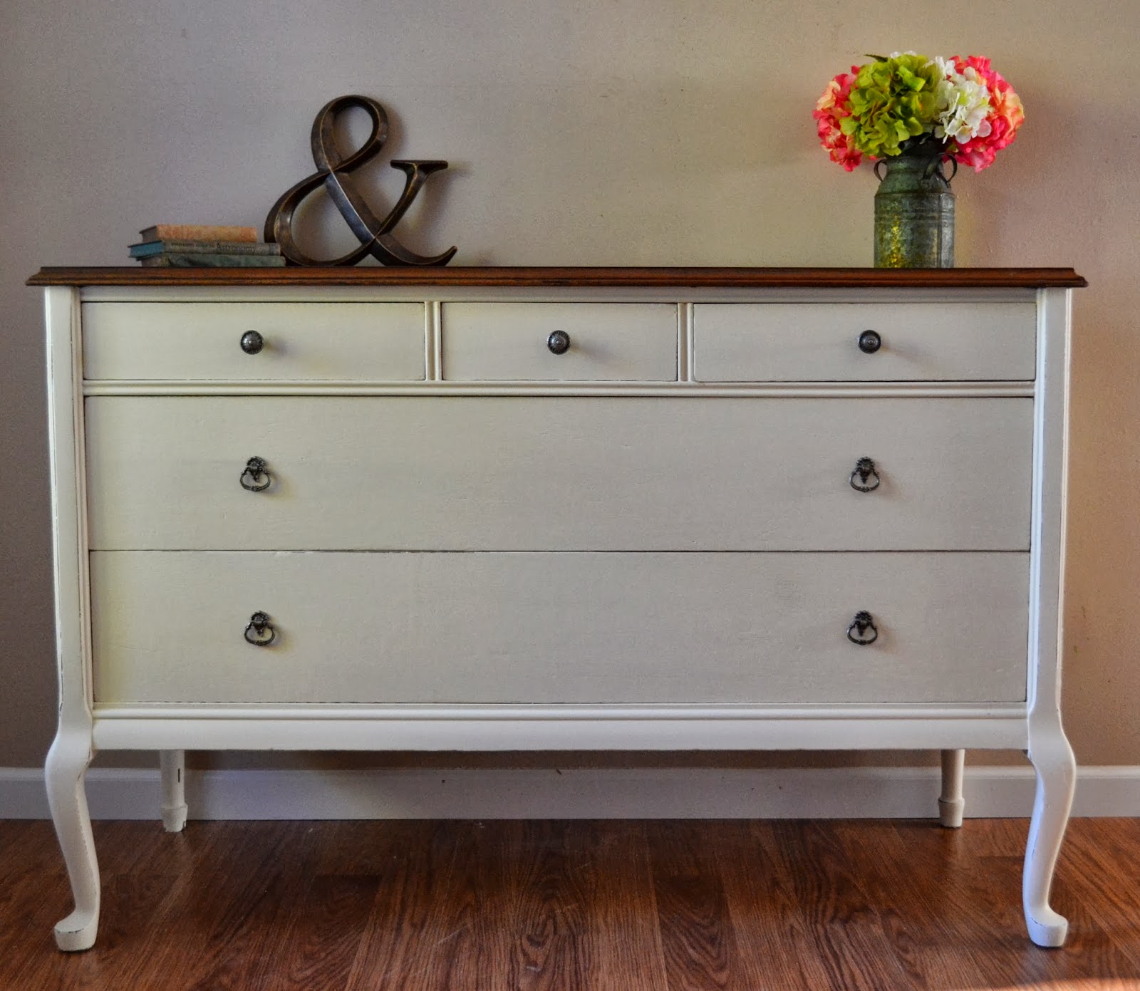Helen Nichole Designs Dresser in Navajo White & Giveaway Winner
