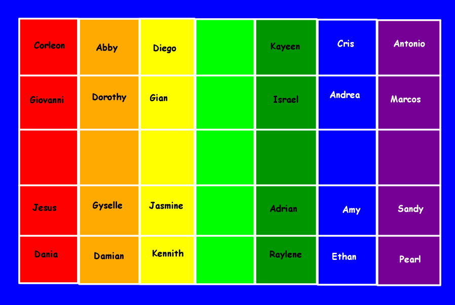 Seating Chart Creator Classroom