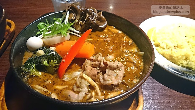 北海道湯咖哩|湯咖哩GARAKU:食材新鮮,湯頭濃郁香氣十足,札幌必吃美食