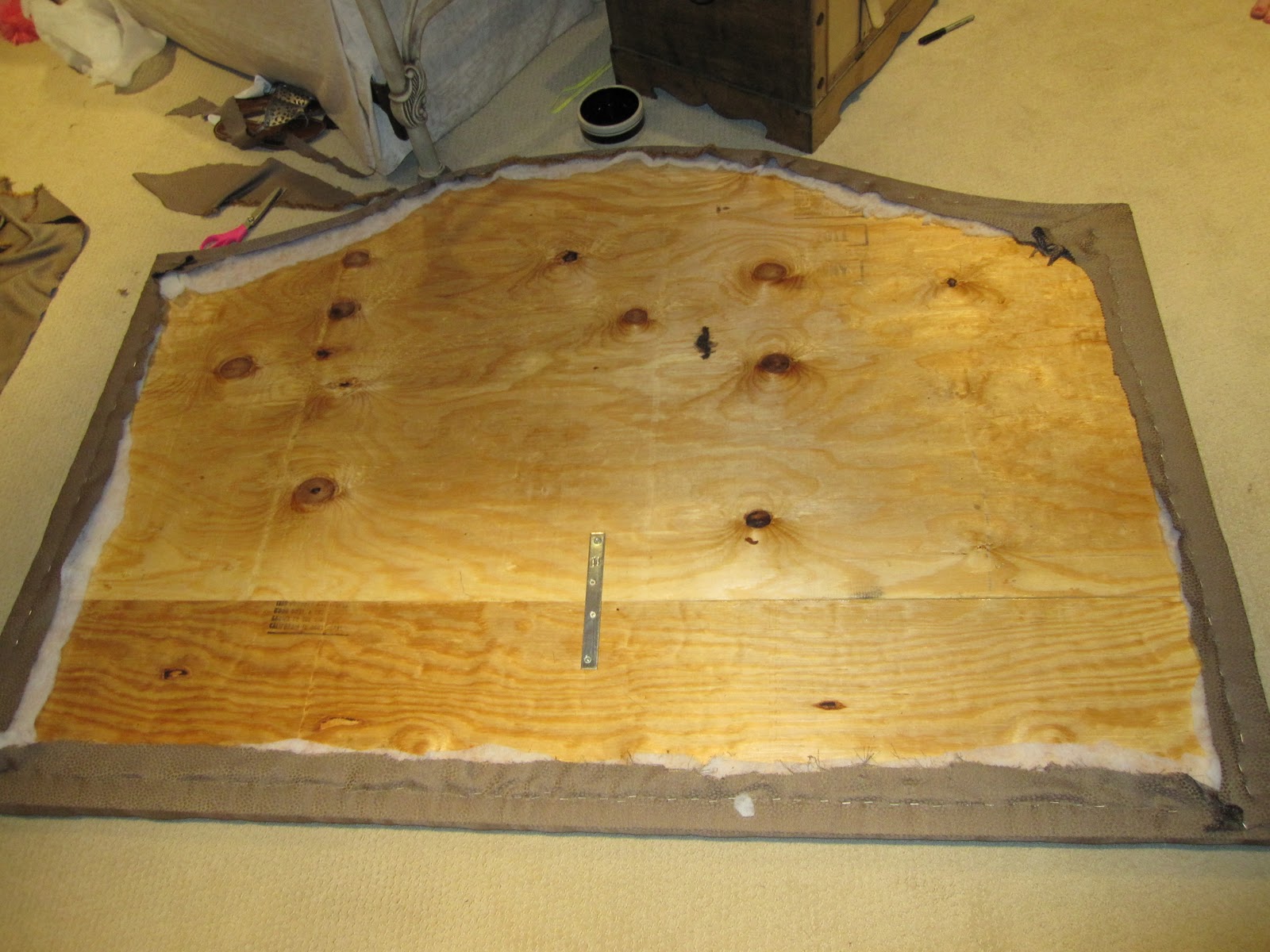 The Alexander Collective DIY headboard and runner