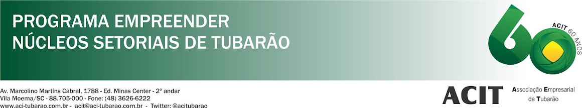 PROGRAMA EMPREENDER: Núcleos Setoriais de Tubarão