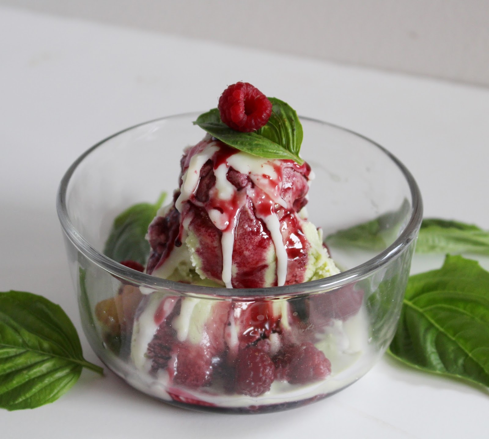 i wish baking was my real job Basil Ice Cream