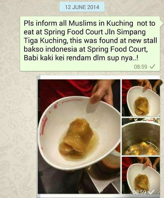 Berita Palsu Sup Kaki Babi Di Medan Selera The Spring, Sarawak item-thumbnail