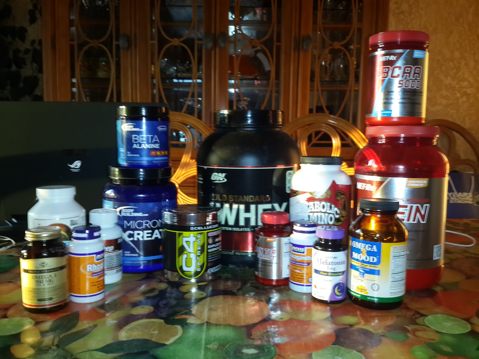 My supplements stack