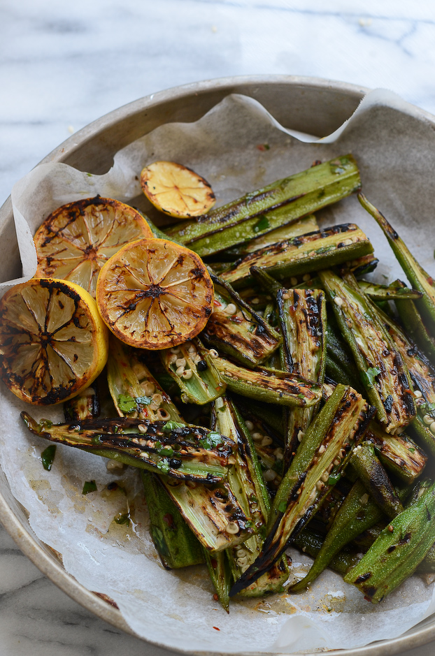 Sterling & Oats Lemon Chili Charred Okra