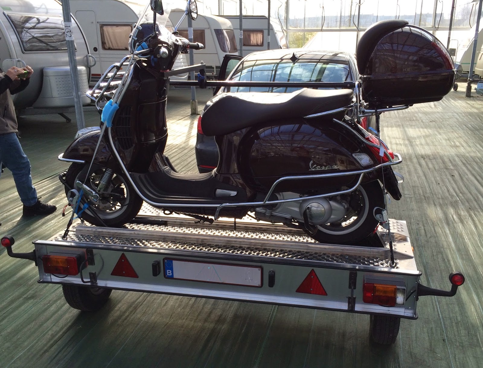 SCOOTERTRANSPORT Ik ga op reis of dagtrip en vervoer mijn scooter met