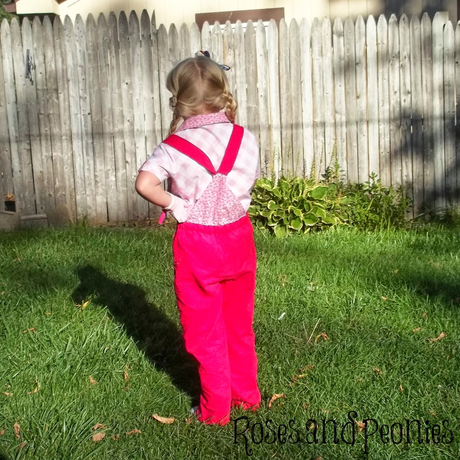 Farmer Girl overalls and shorts