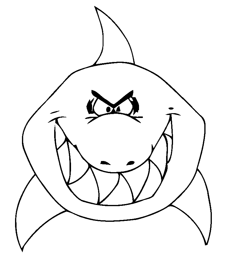 tubarão desenhos para colorir desenhos para colorir