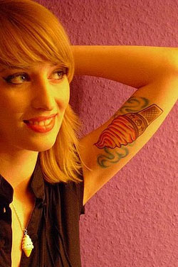 ice cream half sleeve tattoo half sleeve tattoos for women