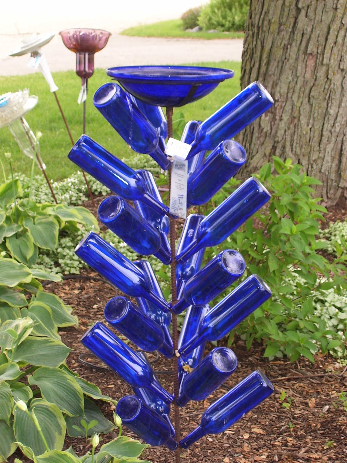 Talking to Plants Colored Bottles for Your Bottle Tree