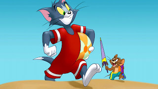 both tom and jerry friends picnic photo wallpaper 