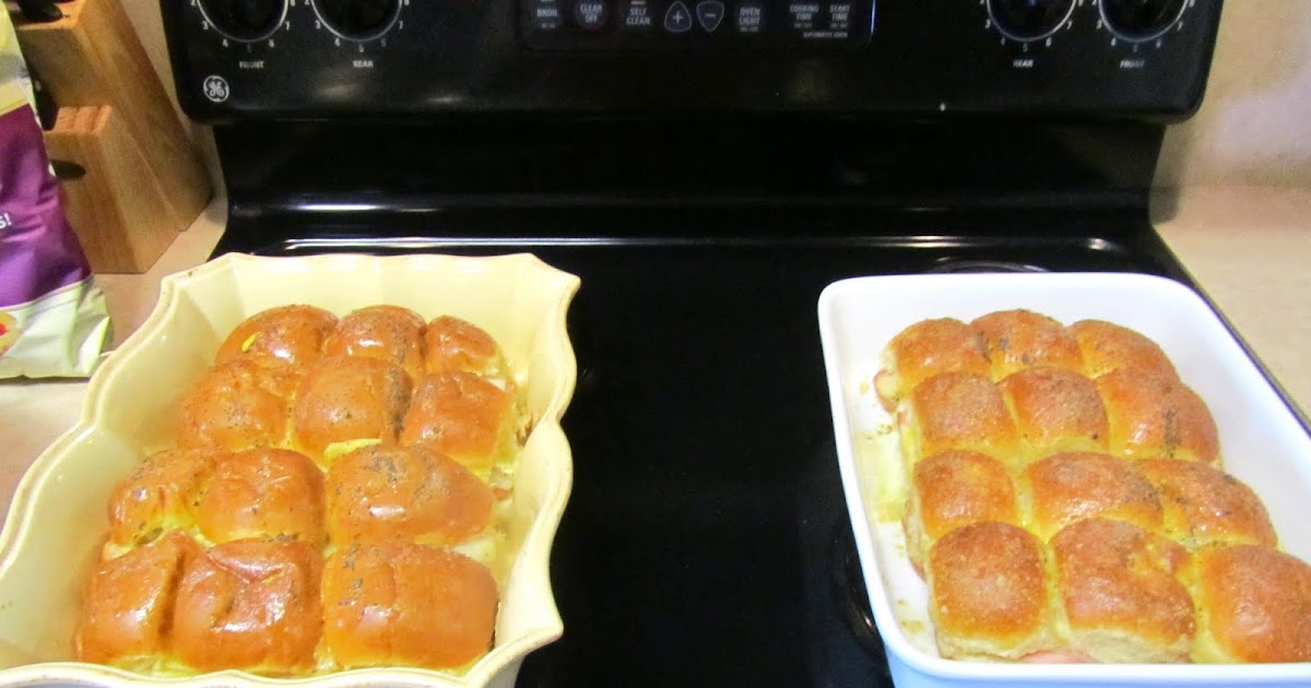 Piece of Cake Recipes Poppy Seed Ham Sandwiches