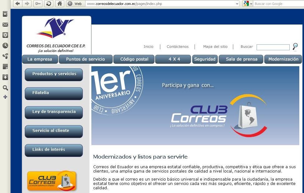 FILATELIA DEL ECUADOR CLUB CORREOS POR ANIVERSARIO SORTEA