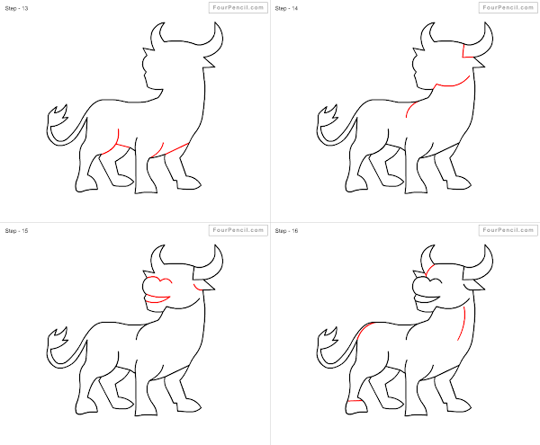 How to draw Buffalo - slide 2
