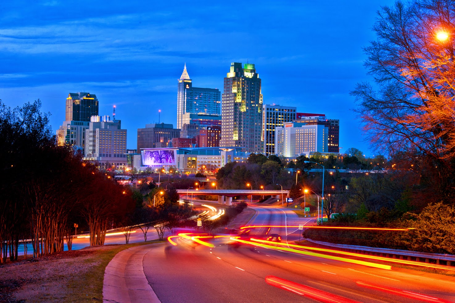 Raleigh NC Skyline.