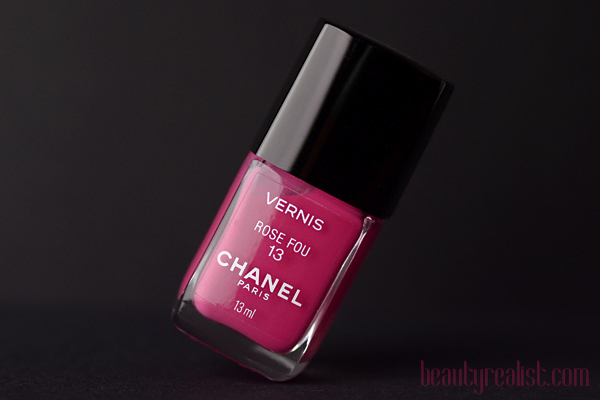 Chanel 13 Rose Fou nail polish