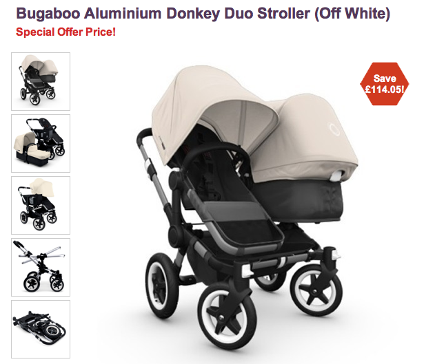 hugbug stroller price