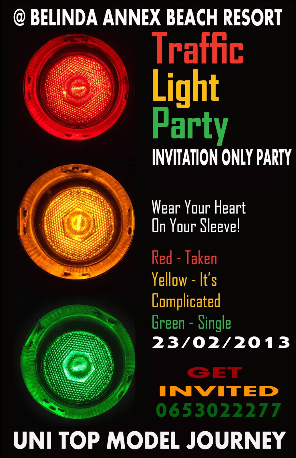 EVENTZ PLANNERZ: TRAFFIC LIGHT PARTY
