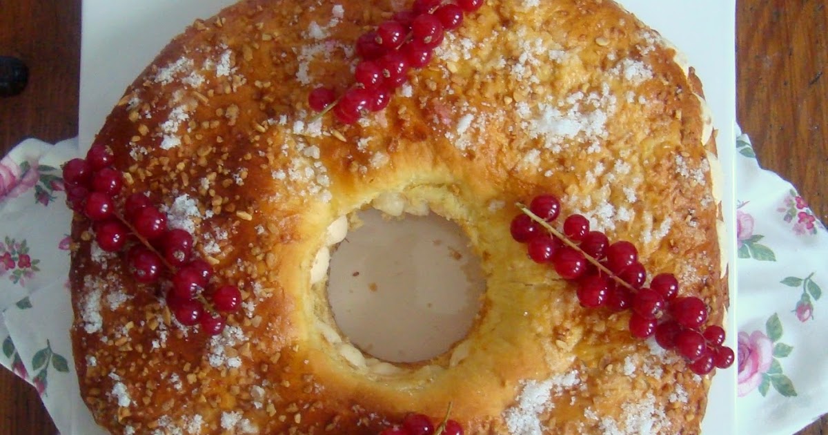 5 SeNtIdOs En La CoCiNa: Roscón de Reyes relleno de turrón